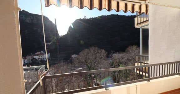 Balcon de l'appartement N°185 de Ladeuille Hebergemet à Amélie les bains